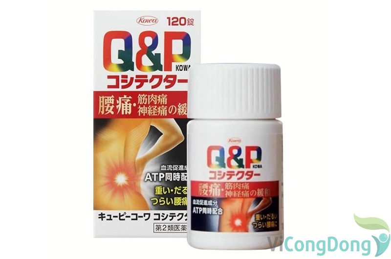 Thuốc đau lưng tốt nhất ở Nhật Bản Q&P Kowa