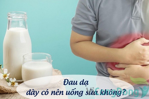 đau dạ dày có nên uống sữa không