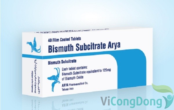 Thuốc Bismuth subcitrate