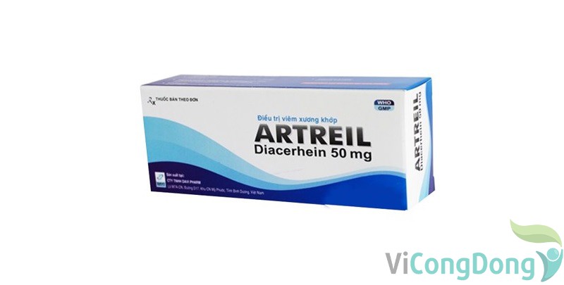 Tác dụng của thuốc Artreil 50mg