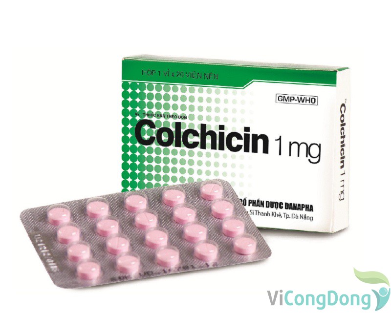 Tác dụng phụ của colchicin 1mg