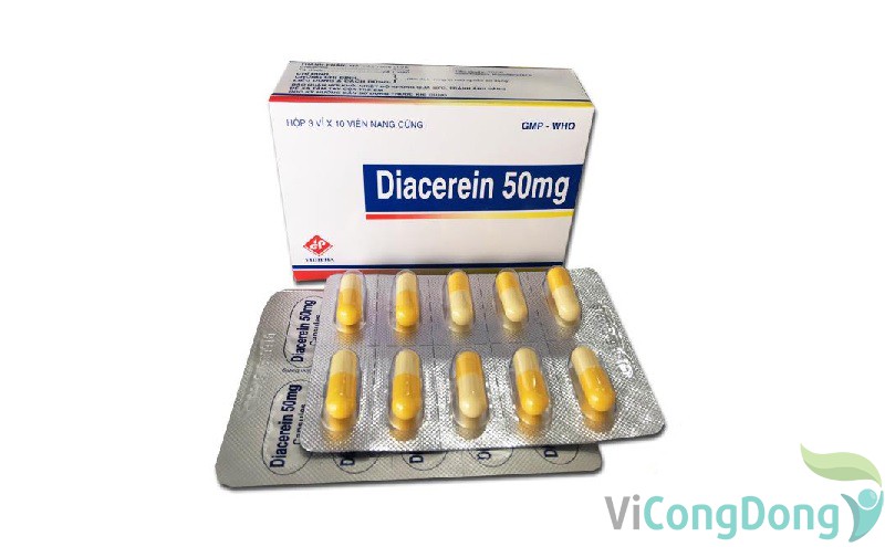 Thuốc Diacerein 50mg sử dụng như thế nào