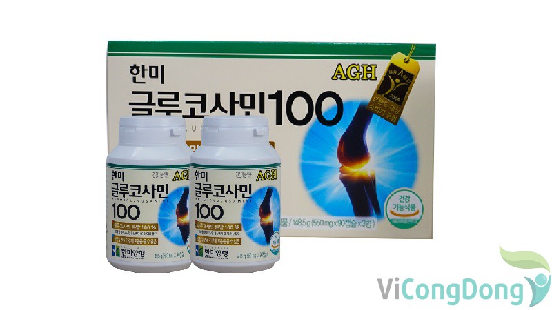 Thuốc xương khớp Hanmi Glucosamine 100 của Hàn
