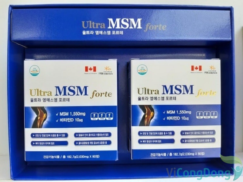 Thuốc xương khớp Hàn Quốc MSM Forte